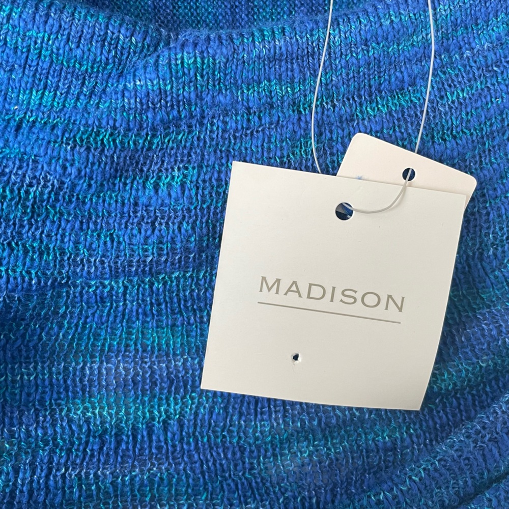 NWT Madison Blue Muse Crochet Knit Top S - Picture 8 of 8
